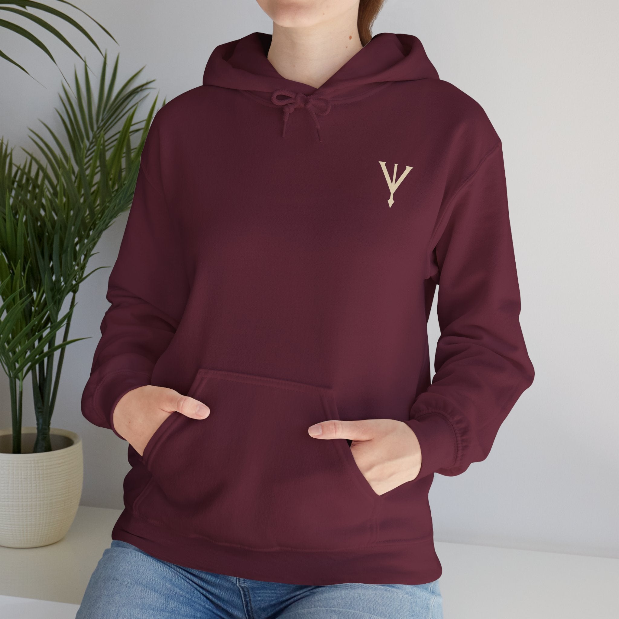 Dagoro Dragon Rune Mystic Hoodie — Nordic Runic Fantasy Hoodie
