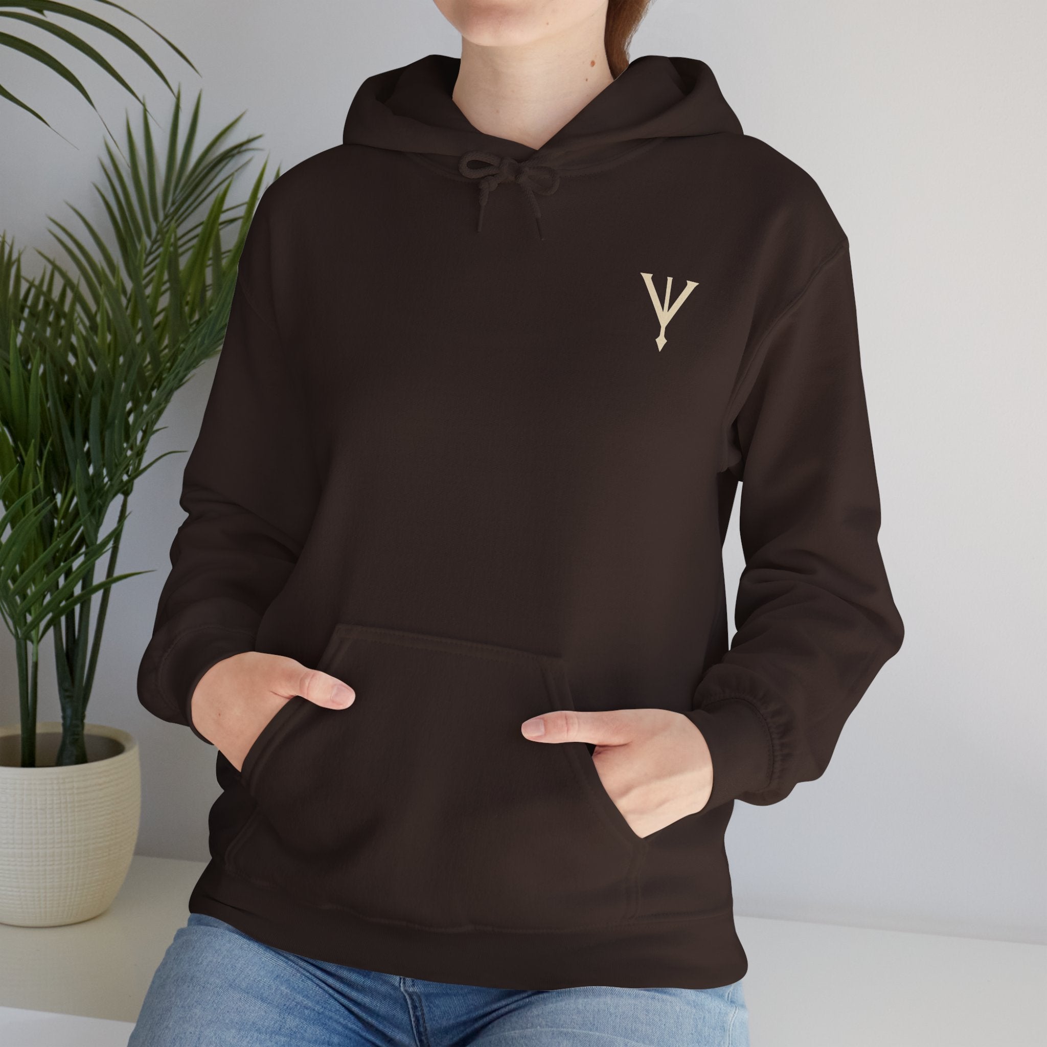 Dagoro Dragon Rune Mystic Hoodie — Nordic Runic Fantasy Hoodie