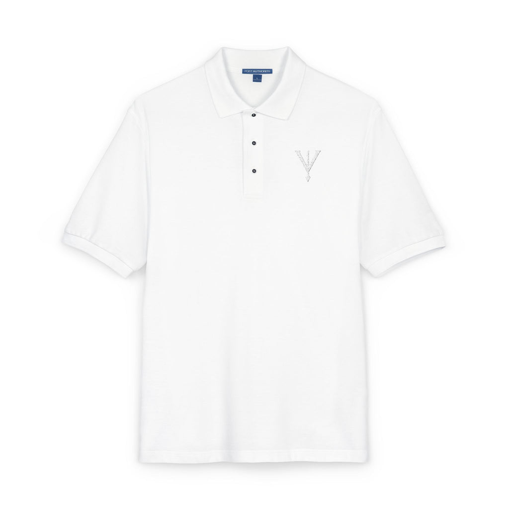 Minimalist Unisex Polo Shirt - Casual Chic Premium Grey Polo with Subtle Logo