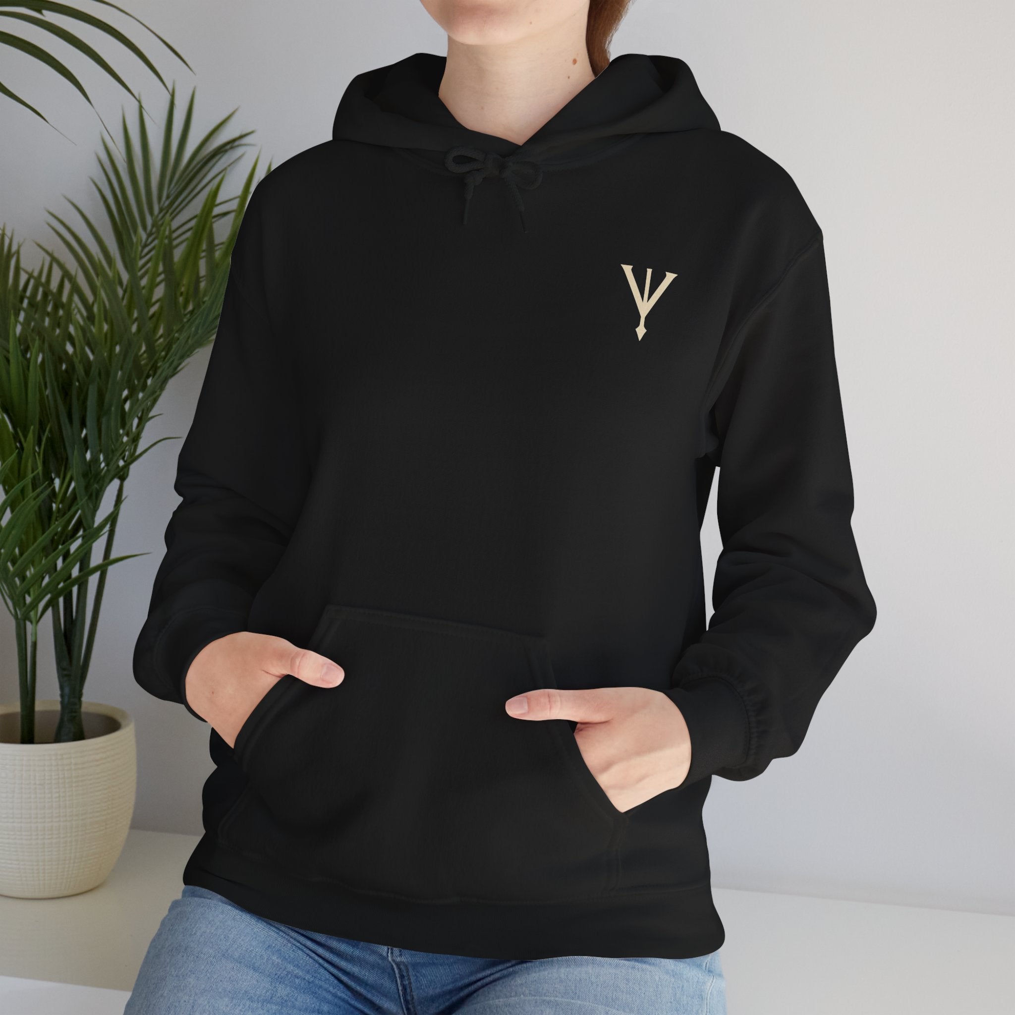 Dagoro Dragon Rune Mystic Hoodie — Nordic Runic Fantasy Hoodie